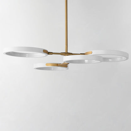 Hoopla LED Chandelier in Detail.