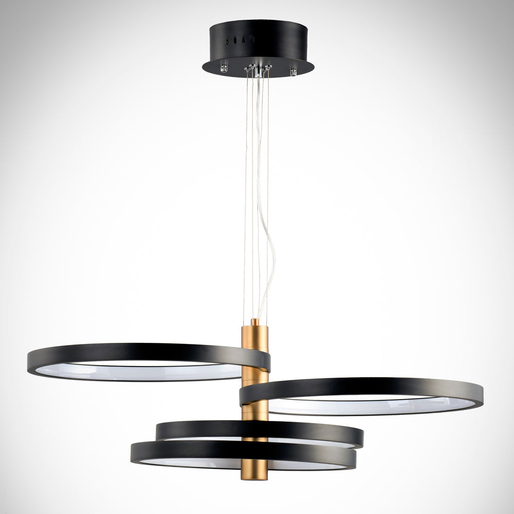 Hoopla LED Multi Light Pendant Light in Detail.