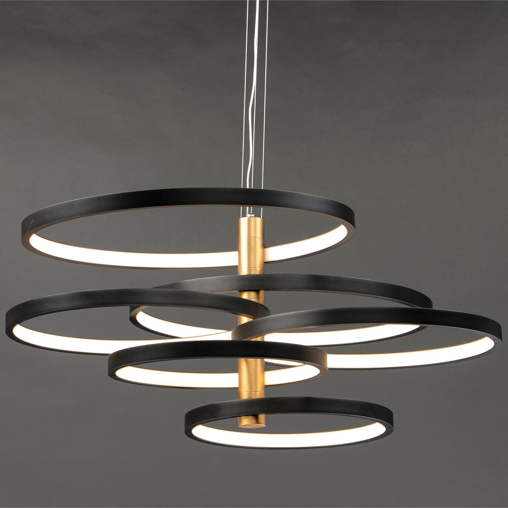 Hoopla LED Multi Light Pendant Light in Detail.
