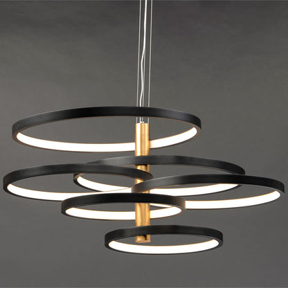 Hoopla LED Multi Light Pendant Light in Detail.