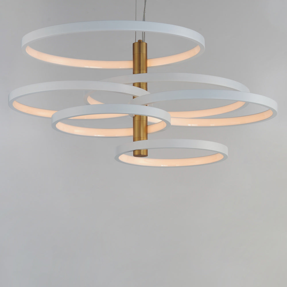 Hoopla LED Multi Light Pendant Light in Detail.