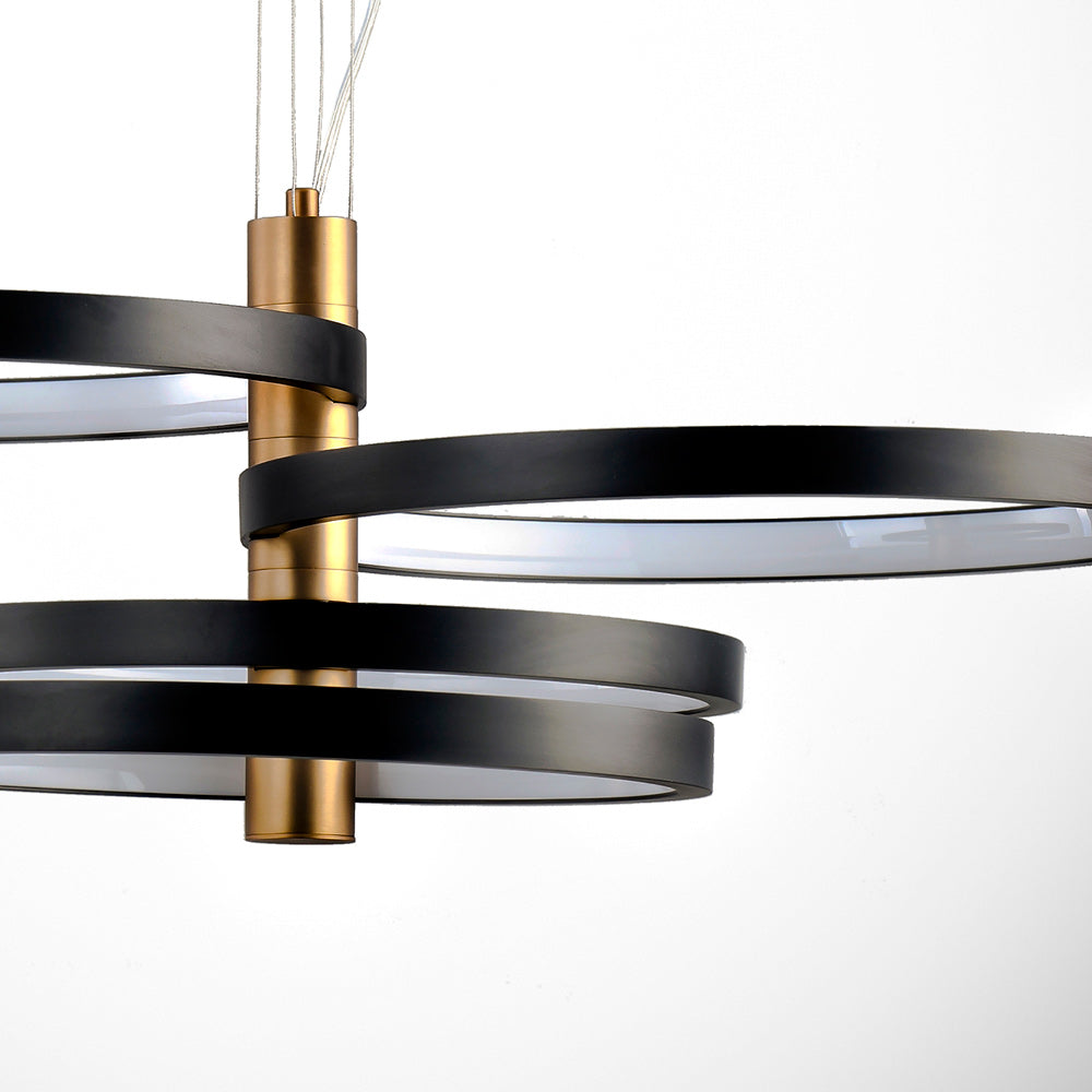 Hoopla LED Multi Light Pendant Light in Detail.
