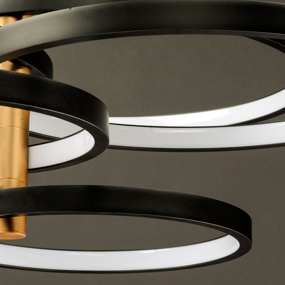 Hoopla LED Multi Light Pendant Light in Detail.