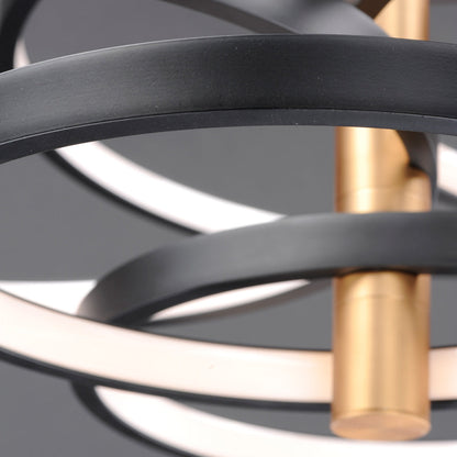 Hoopla LED Multi Light Pendant Light in Detail.