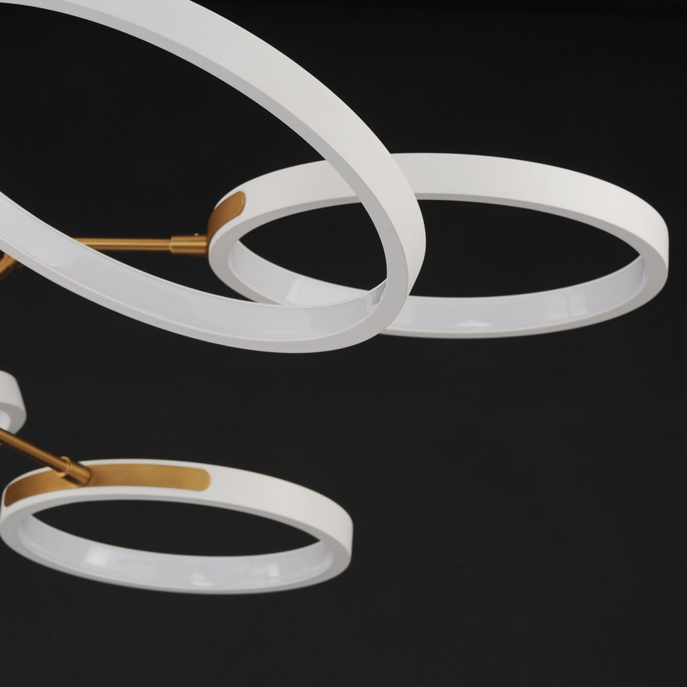 Hoopla LED Pendant Light in Detail.