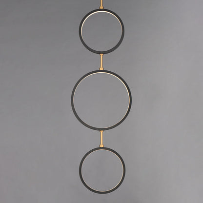 Hoopla LED Ring Pendant Light in Detail.