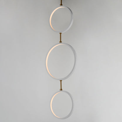 Hoopla LED Ring Pendant Light in Detail.
