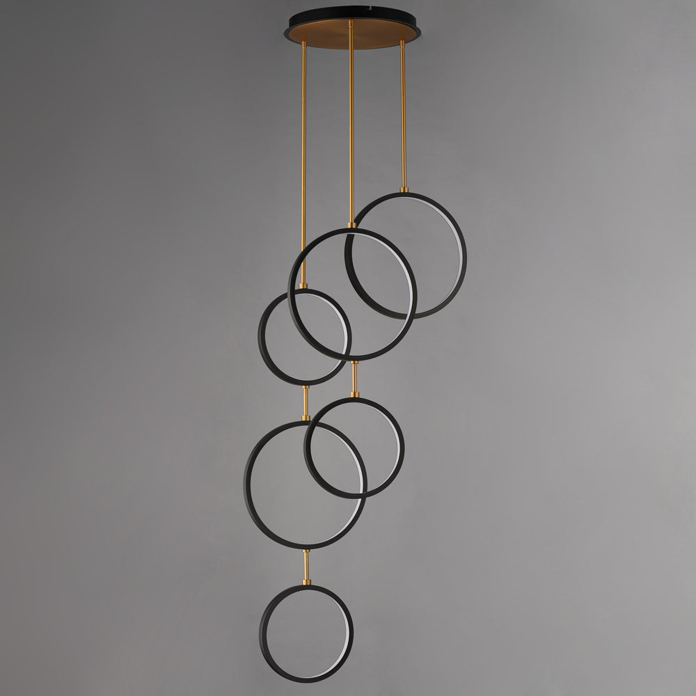 Hoopla LED Ring Pendant Light in Detail.