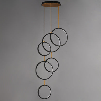 Hoopla LED Ring Pendant Light in Detail.
