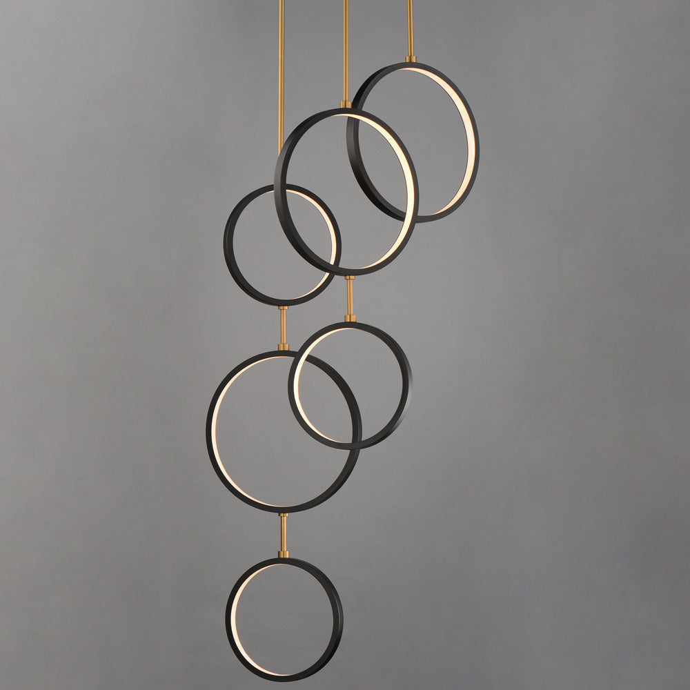 Hoopla LED Ring Pendant Light in Detail.