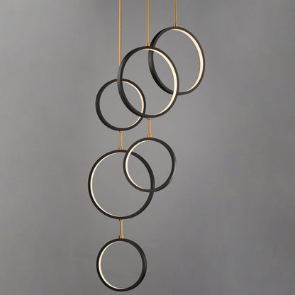 Hoopla LED Ring Pendant Light in Detail.