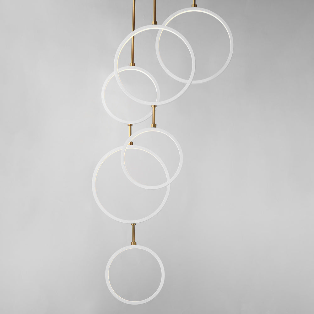 Hoopla LED Ring Pendant Light in Detail.