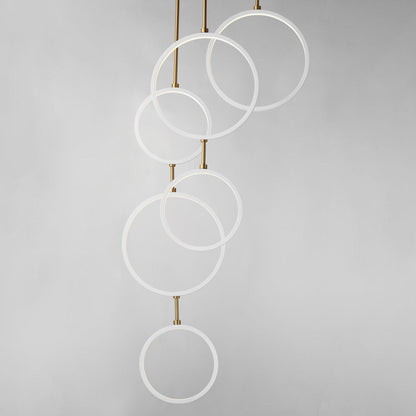 Hoopla LED Ring Pendant Light in Detail.