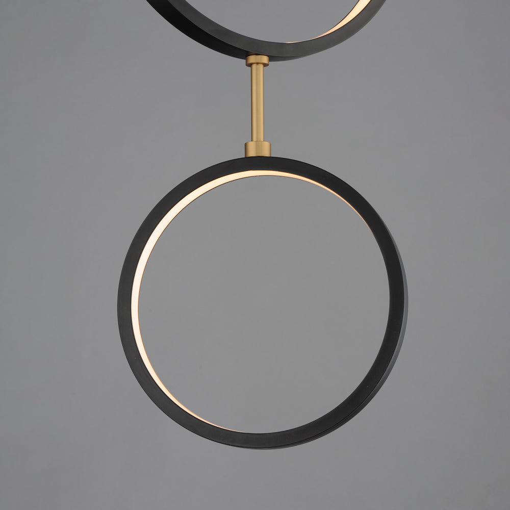 Hoopla LED Ring Pendant Light in Detail.
