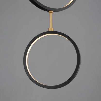 Hoopla LED Ring Pendant Light in Detail.