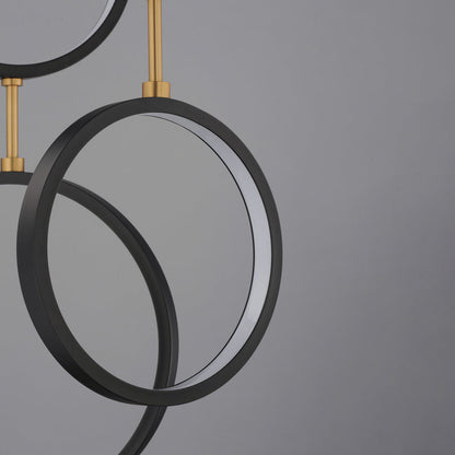 Hoopla LED Ring Pendant Light in Detail.