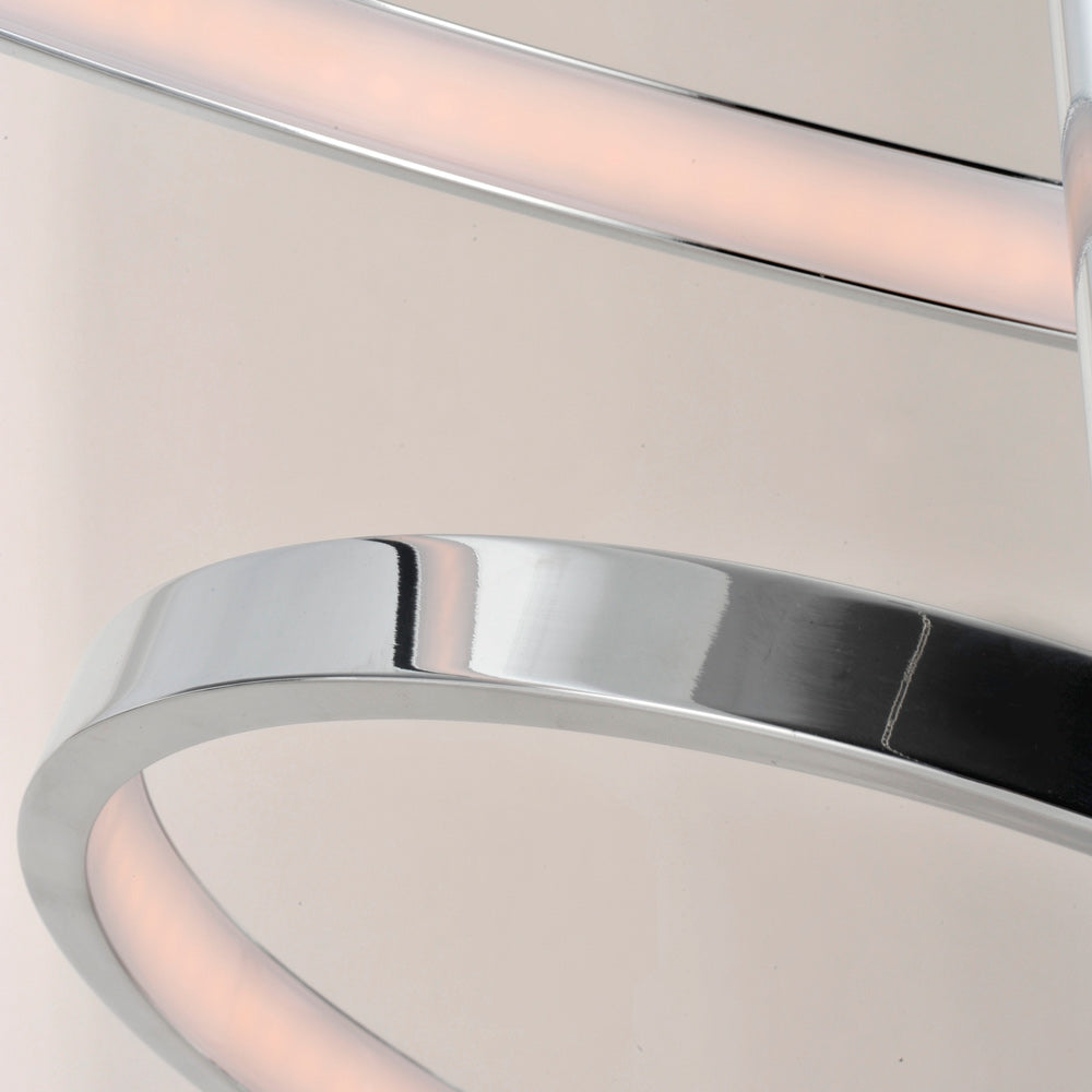 Hoops LED Linear Pendant Light in Detail.