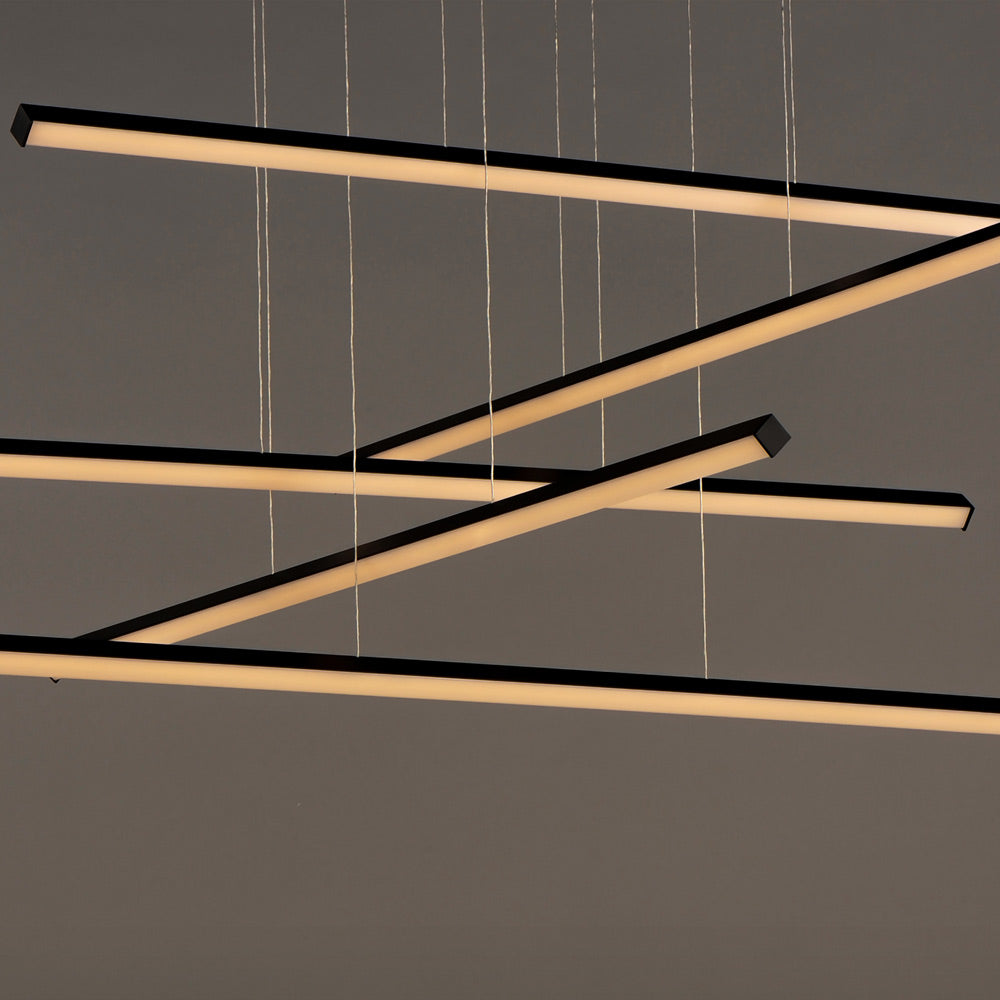 Hover LED Multi Light Pendant Light in Detail.