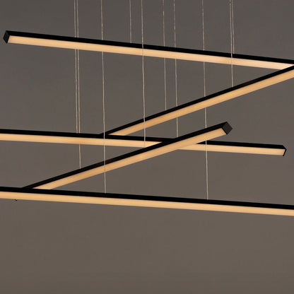 Hover LED Multi Light Pendant Light in Detail.