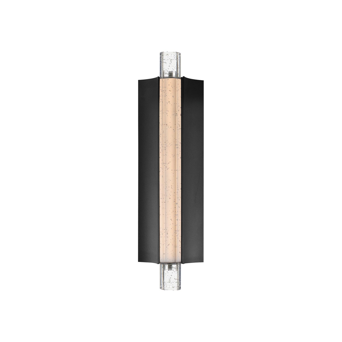 Hyperion LED Wall Light in Black (18-Inch).