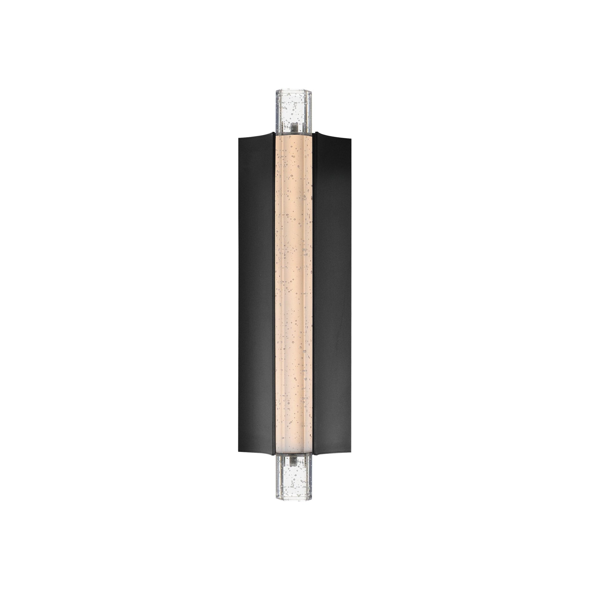 Hyperion LED Wall Light in Black (18-Inch).