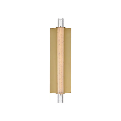 Hyperion LED Wall Light in Gold (18-Inch).