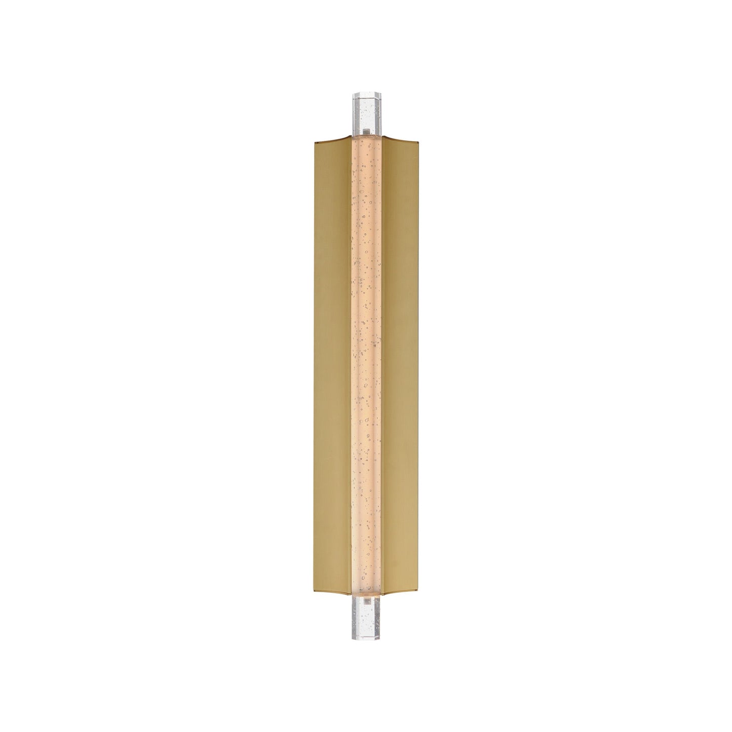 Hyperion LED Wall Light in Gold (24-Inch).