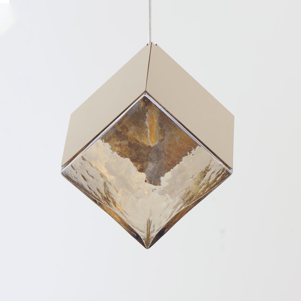 Ice Cube Pendant Light in Detail.