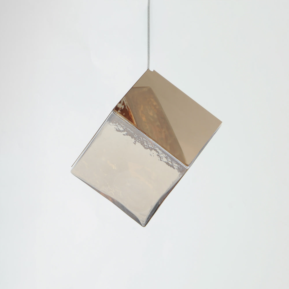 Ice Cube Pendant Light in Detail.