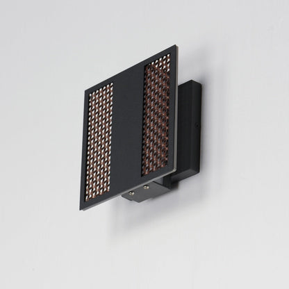 Interlace LED Outdoor Wall Light in Detail.