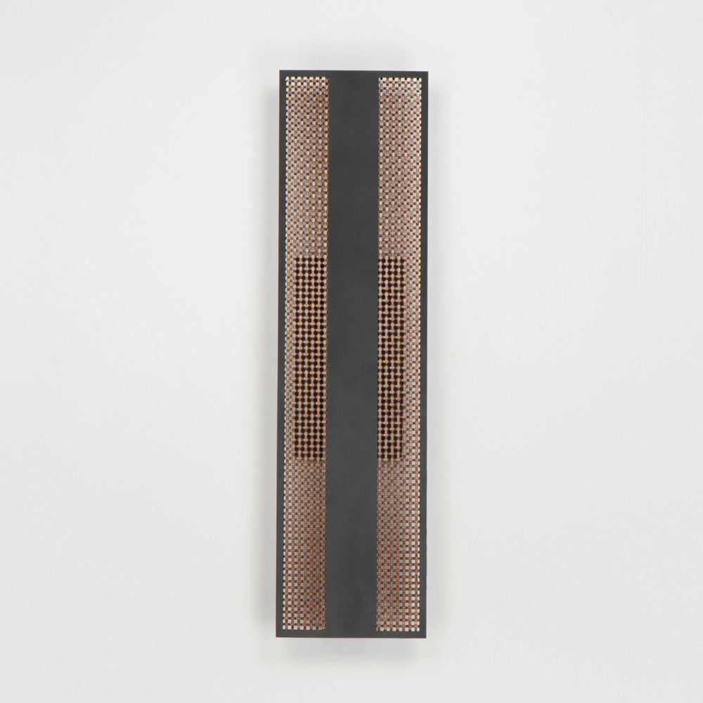 Interlace LED Outdoor Wall Light in Detail.