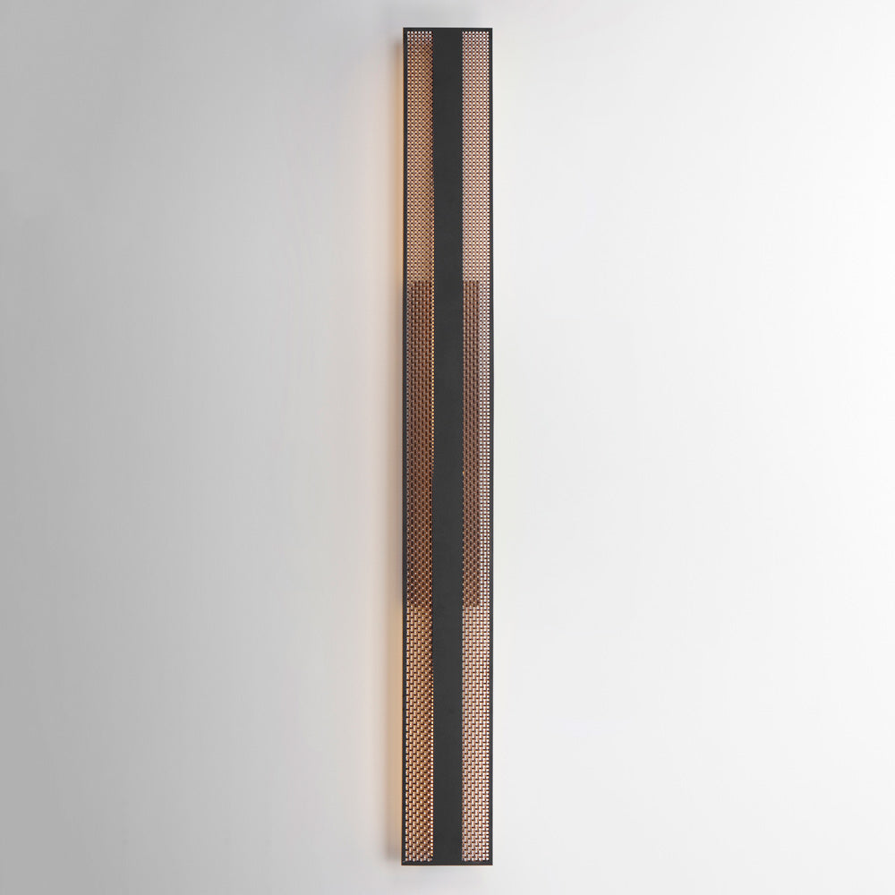 Interlace LED Outdoor Wall Light in Detail.