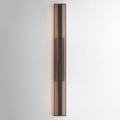 Interlace LED Outdoor Wall Light in Detail.