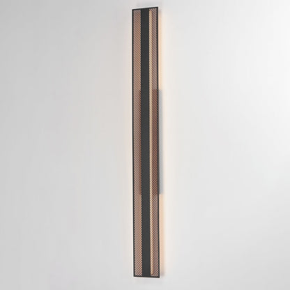 Interlace LED Outdoor Wall Light in Detail.