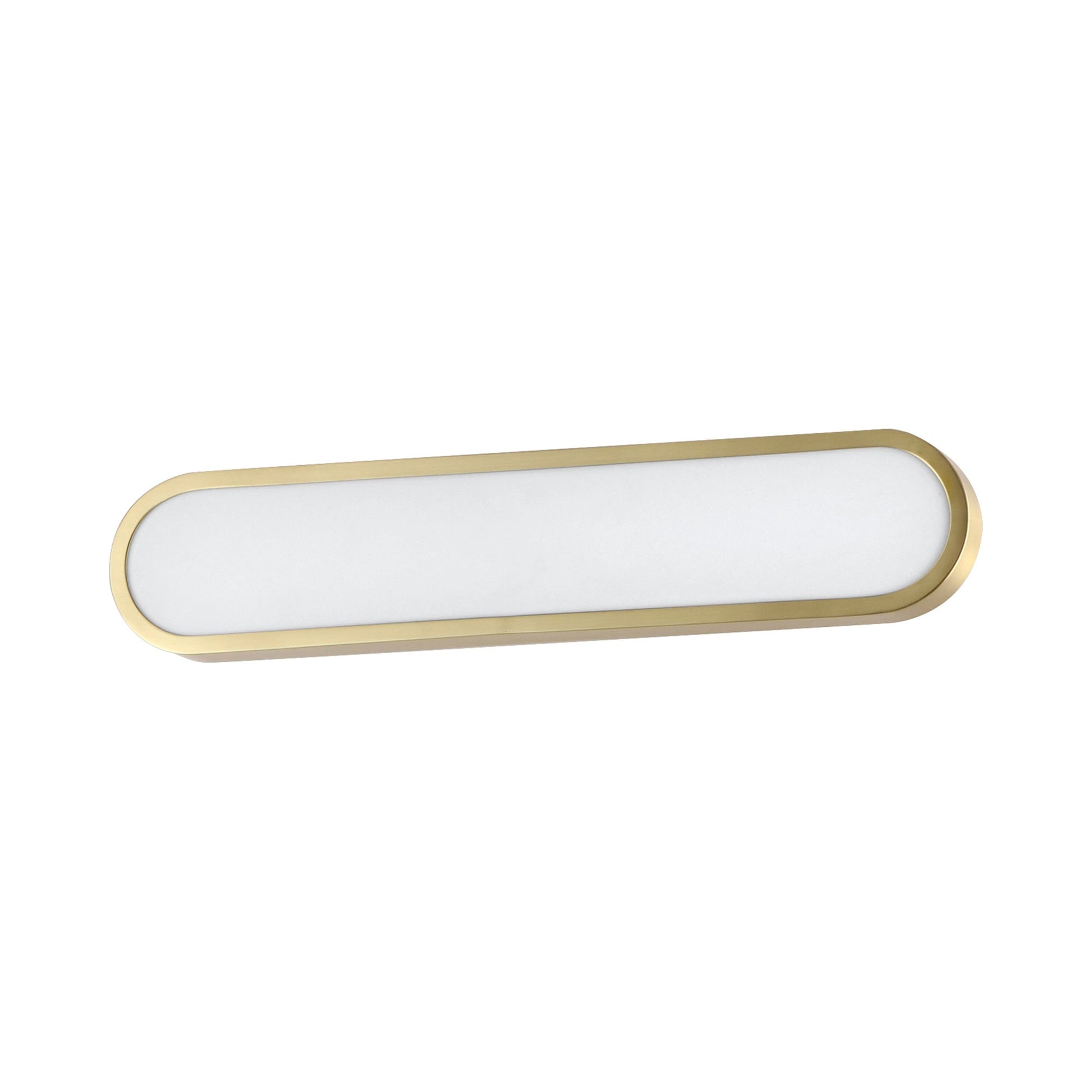 Latitude LED Bath Wall Light in Gold.