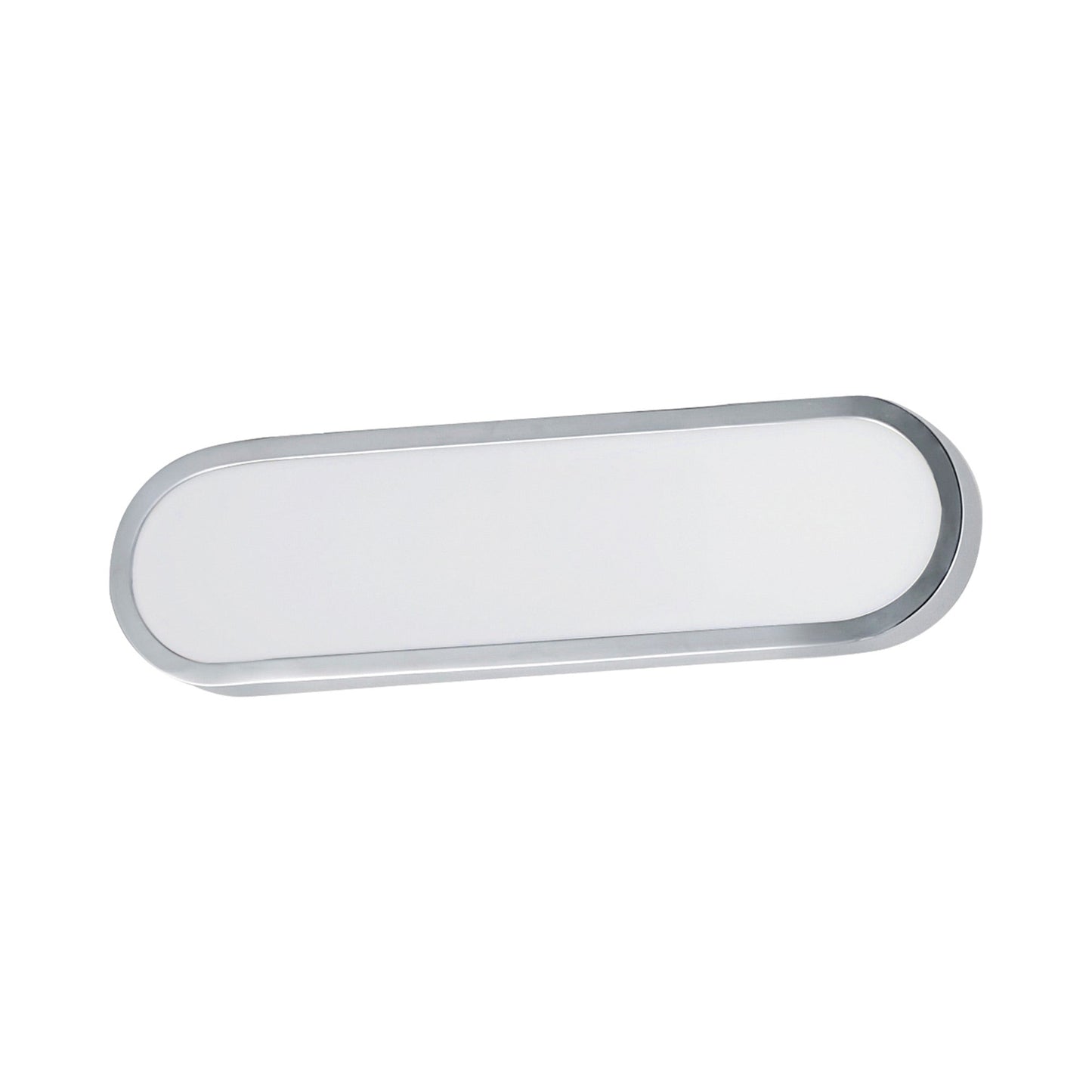 Latitude LED Bath Wall Light in Polished Chrome (18-Inch).