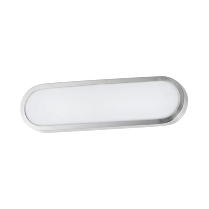 Latitude LED Bath Wall Light in Satin Nickel (18-Inch).