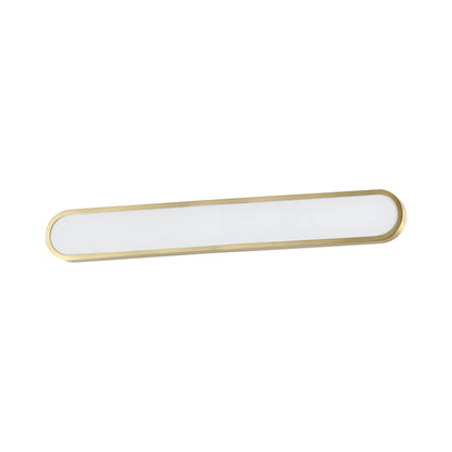 Latitude LED Bath Wall Light in Gold (36-Inch).