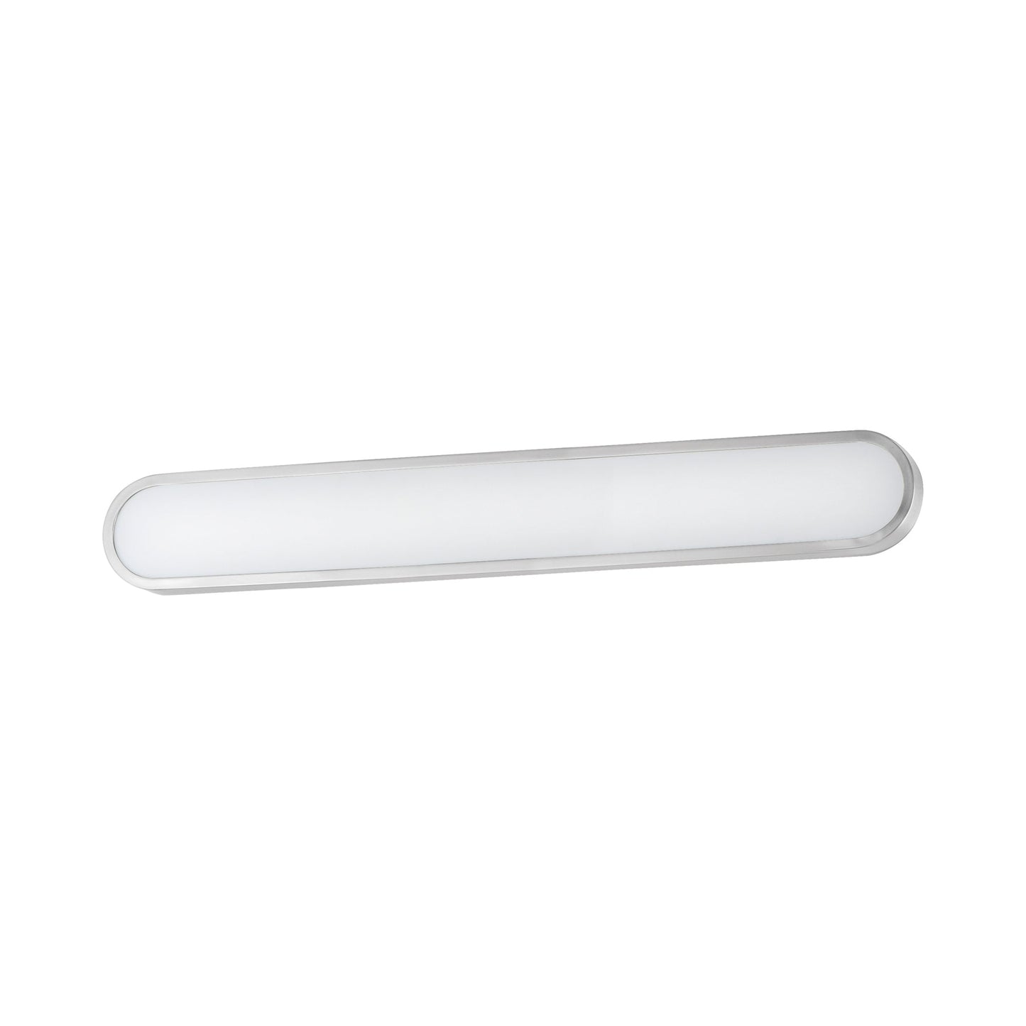 Latitude LED Bath Wall Light in Satin Nickel (36-Inch).
