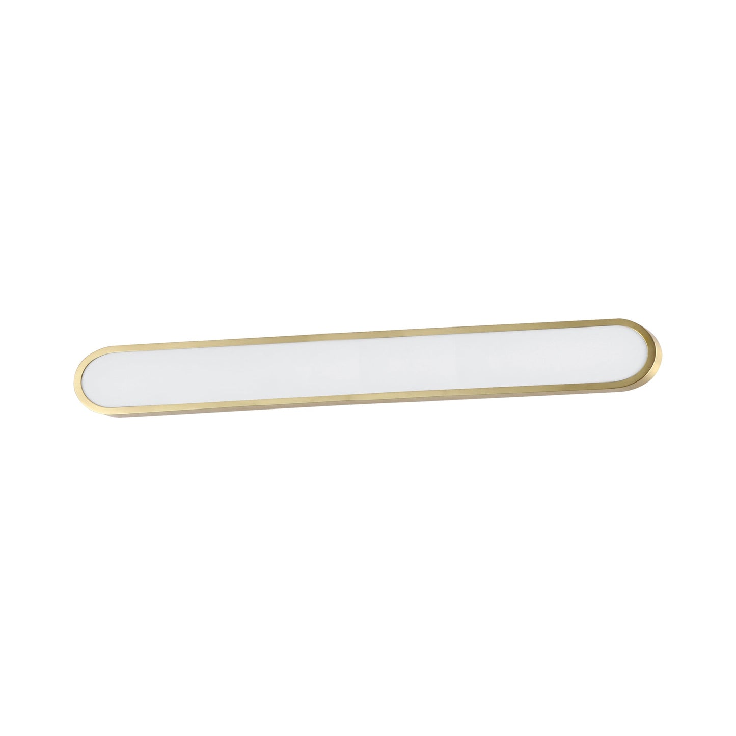 Latitude LED Bath Wall Light in Gold (48-Inch).