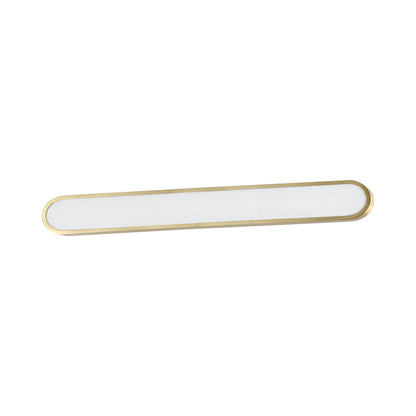 Latitude LED Bath Wall Light in Gold (48-Inch).