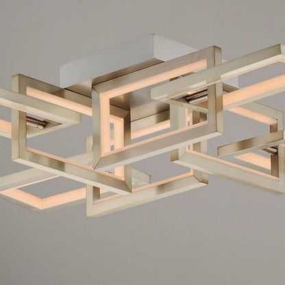Link LED Flush Mount Ceiling Light in Detail.