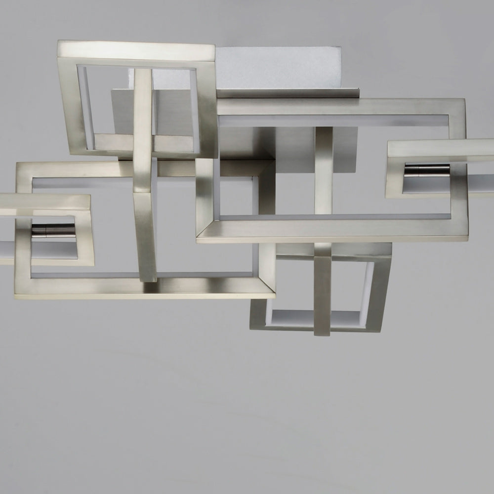 Link LED Flush Mount Ceiling Light in Detail.