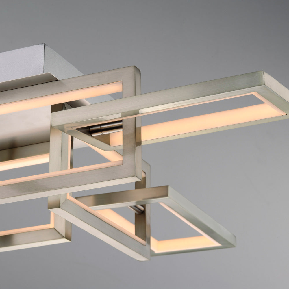 Link LED Flush Mount Ceiling Light in Detail.