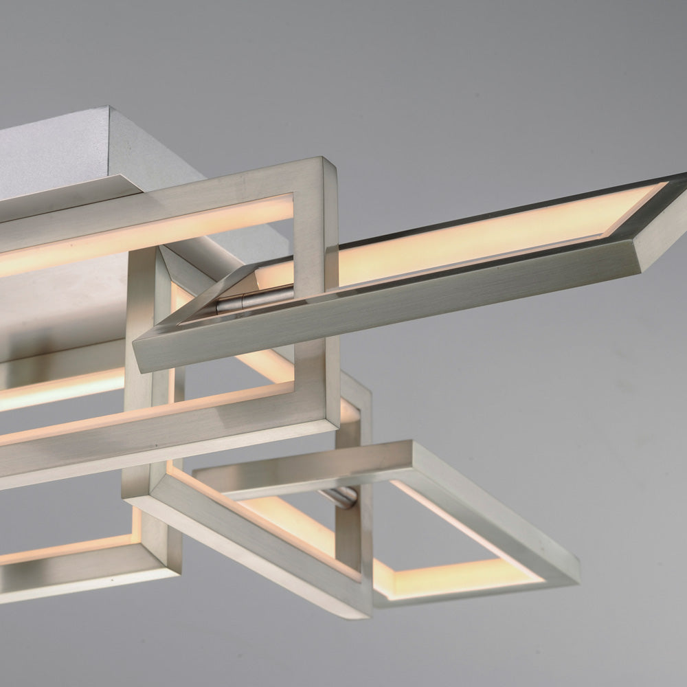 Link LED Flush Mount Ceiling Light in Detail.