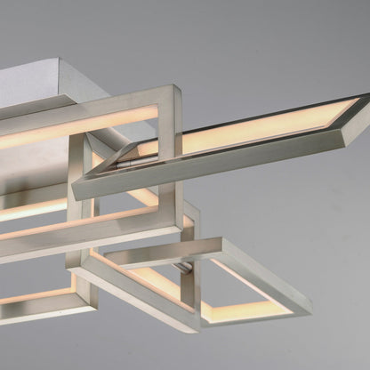 Link LED Flush Mount Ceiling Light in Detail.