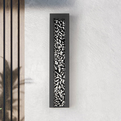 Liquid Outdoor LED Wall Light in Detail.