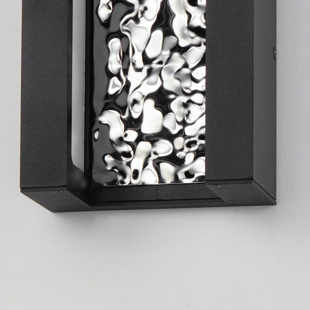 Liquid Outdoor LED Wall Light in Detail.