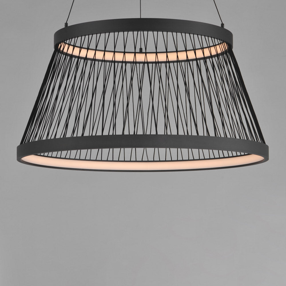 Loom LED Pendant Light in Detail.