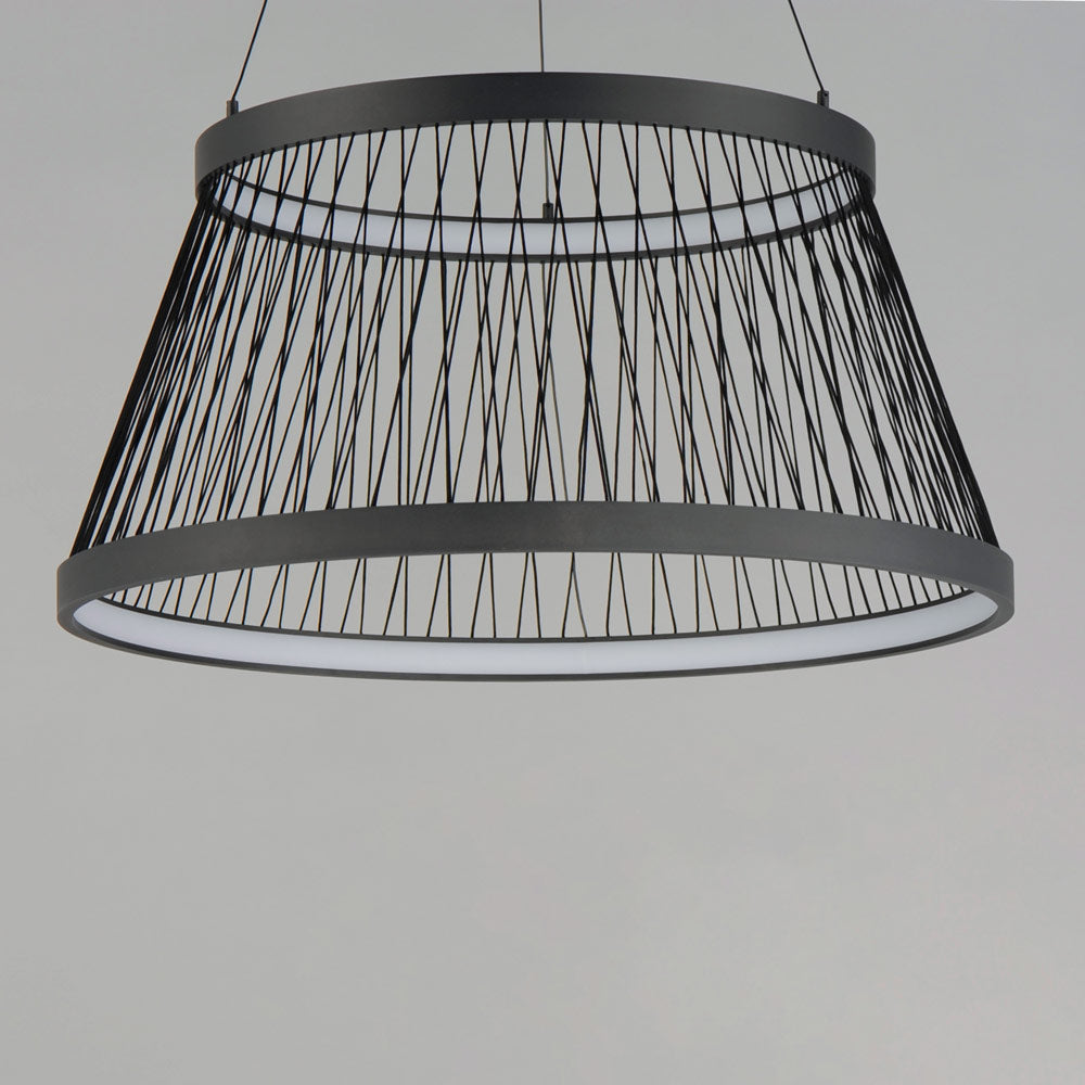 Loom LED Pendant Light in Detail.